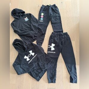 Under Armour youth boy size large sweatsuits